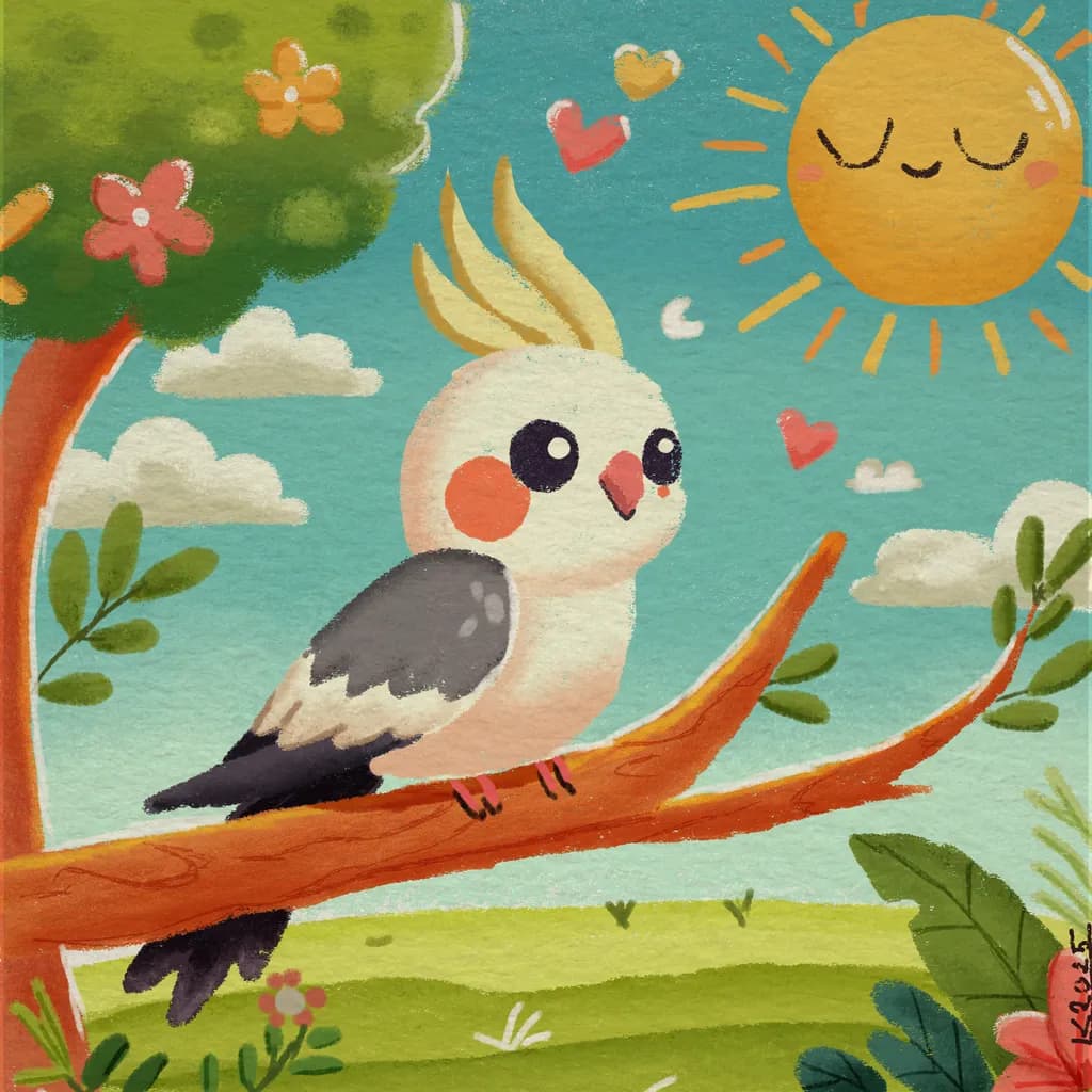 Cockatiel Joy