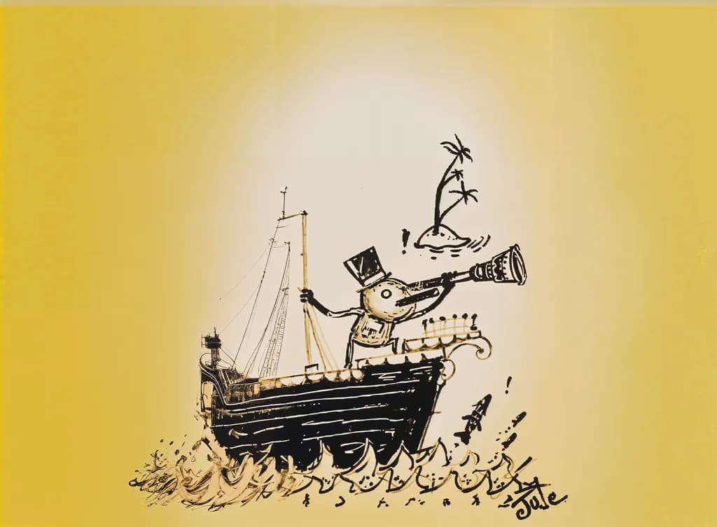 Voyage of Discovery: A Whimsical Journey on the High Seas