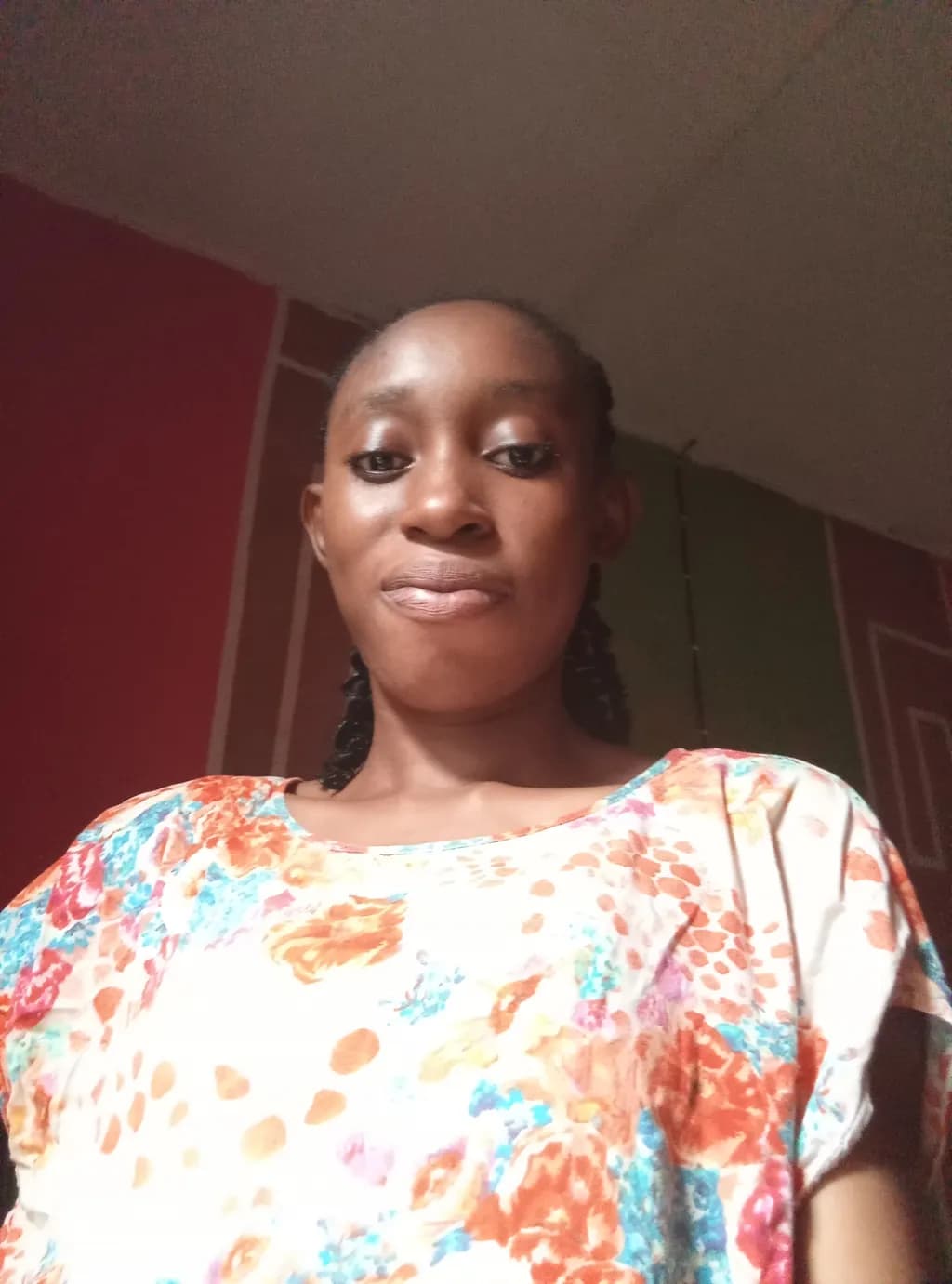 Radiant Reflections: A Portrait of Grace and Colorful Spirit