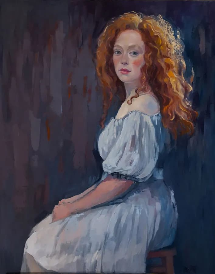 Whispers of Elegance: A Portrait of Grace and Radiance