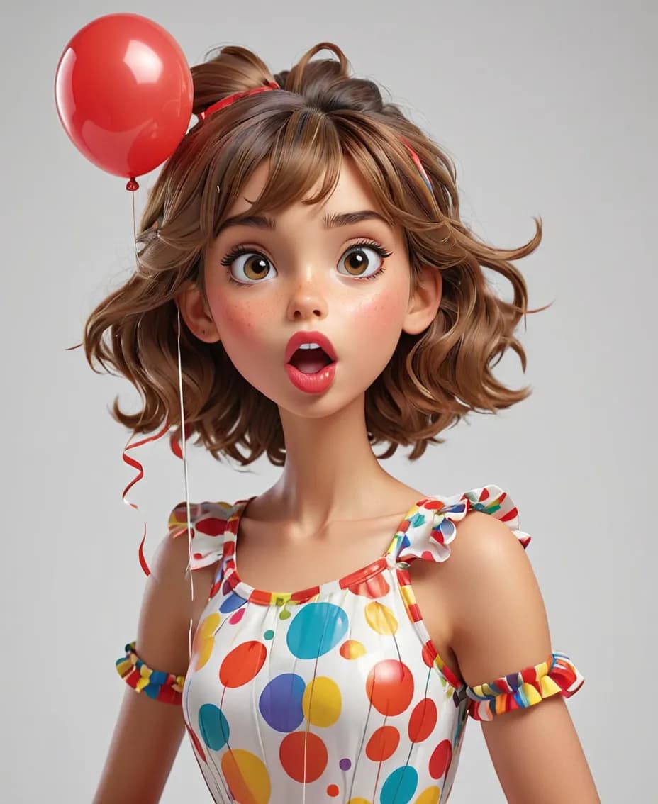 Whimsical Wonder: A Cheerful Celebration of Color and Joy