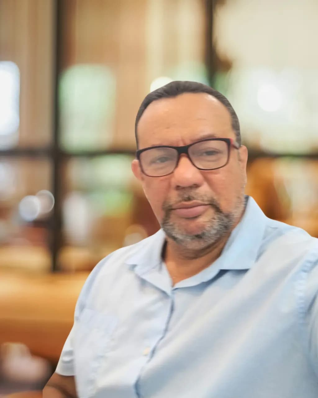 Reflections of a Thoughtful Moment: A Portrait in Soft Focus