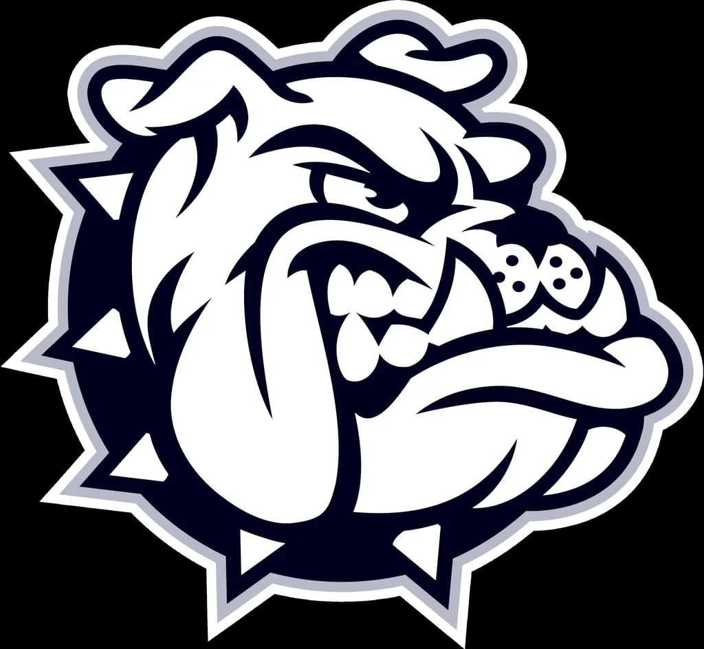 Fierce Guardian: The Bulldog Emblem of Strength and Loyalty