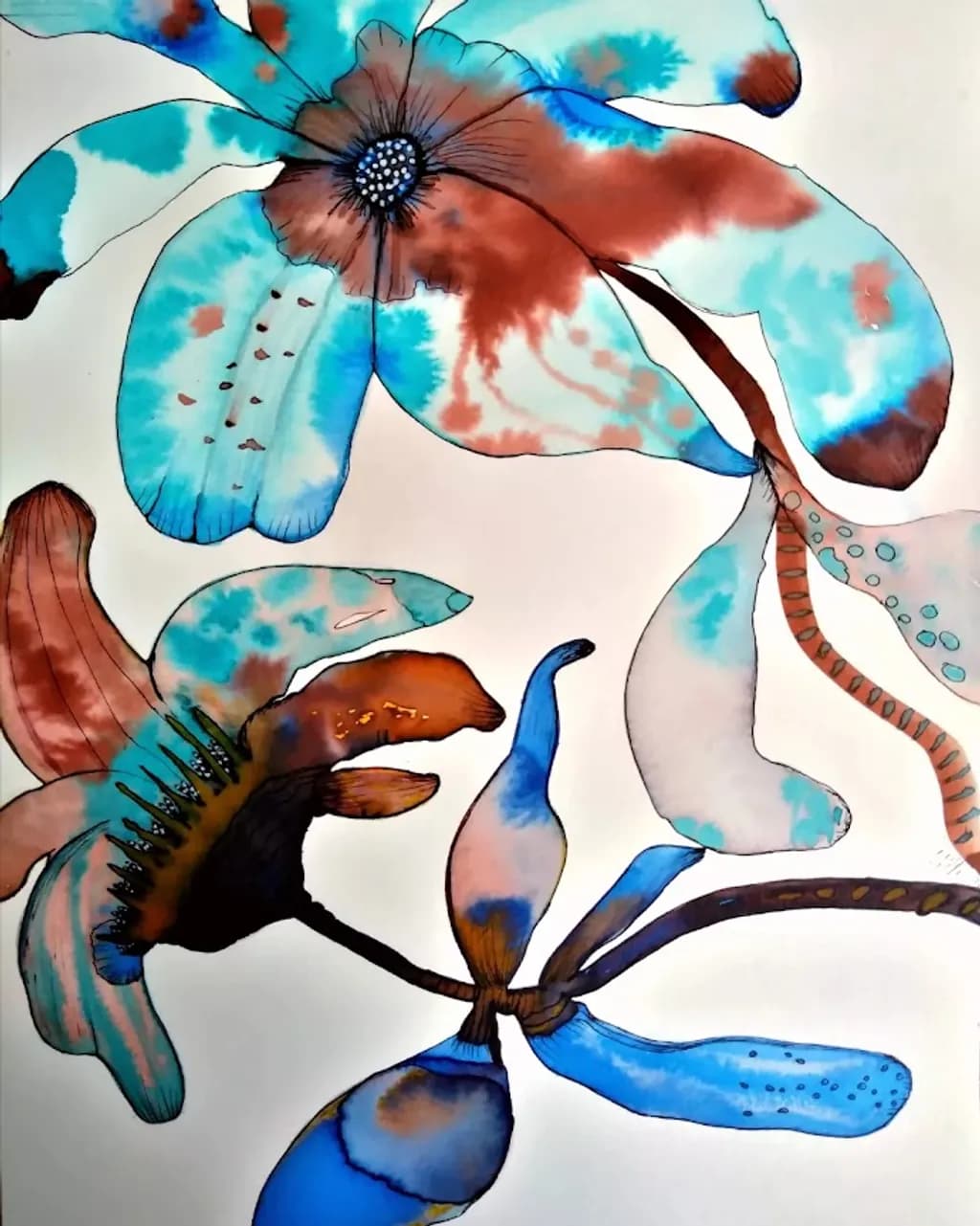 Abstract Floral Study