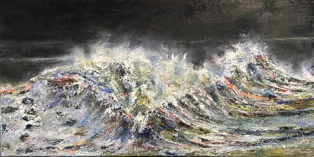 Storm Wave Ocean