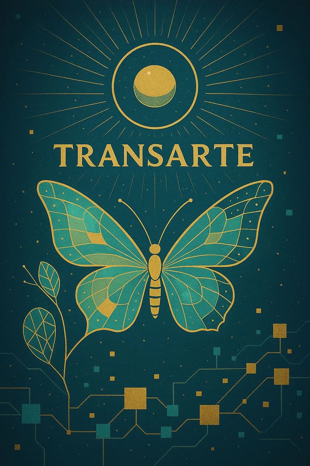Whispers of Transformation: A Celestial Butterfly Journey