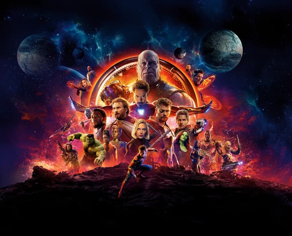 Epic Cosmic Convergence: Heroes Unite Against Darkness