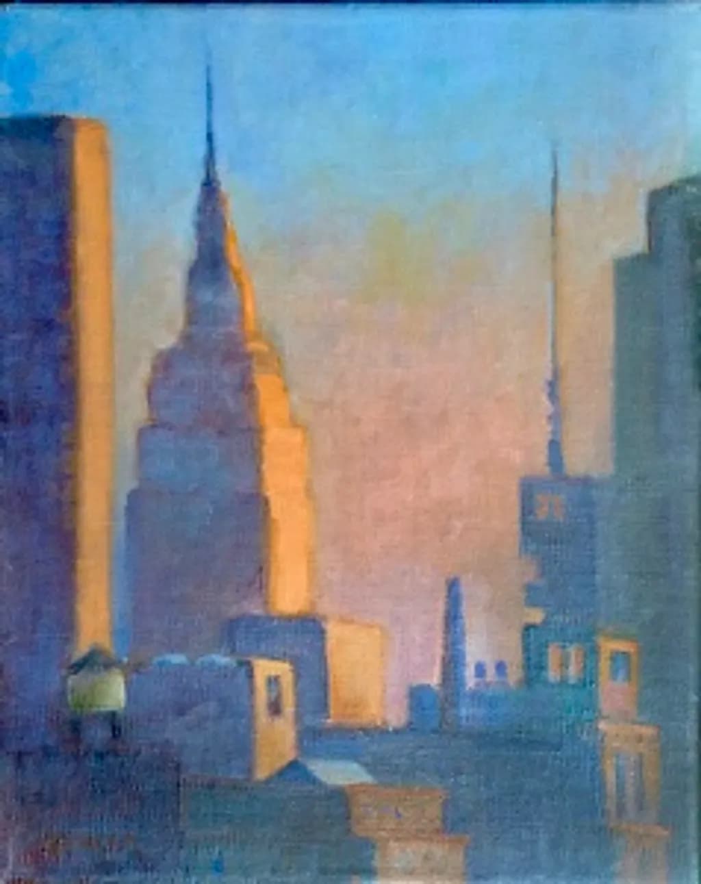 City Skyline at Dusk