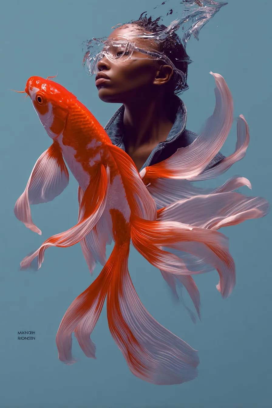 Whispers of the Deep: A Harmonious Dance Between Humanity and Nature