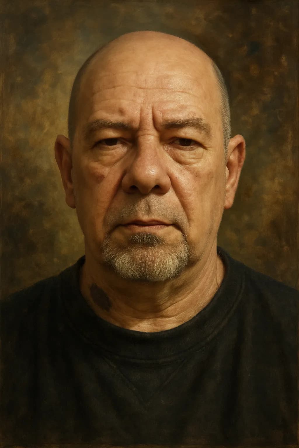 Silent Strength: A Portrait of Resilience and Character