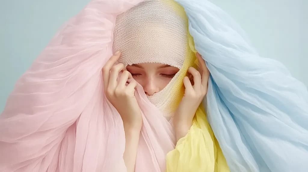 Cotton Candy Veil