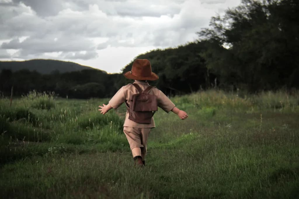 Adventurous Spirit: A Child's Journey Through Nature's Embrace