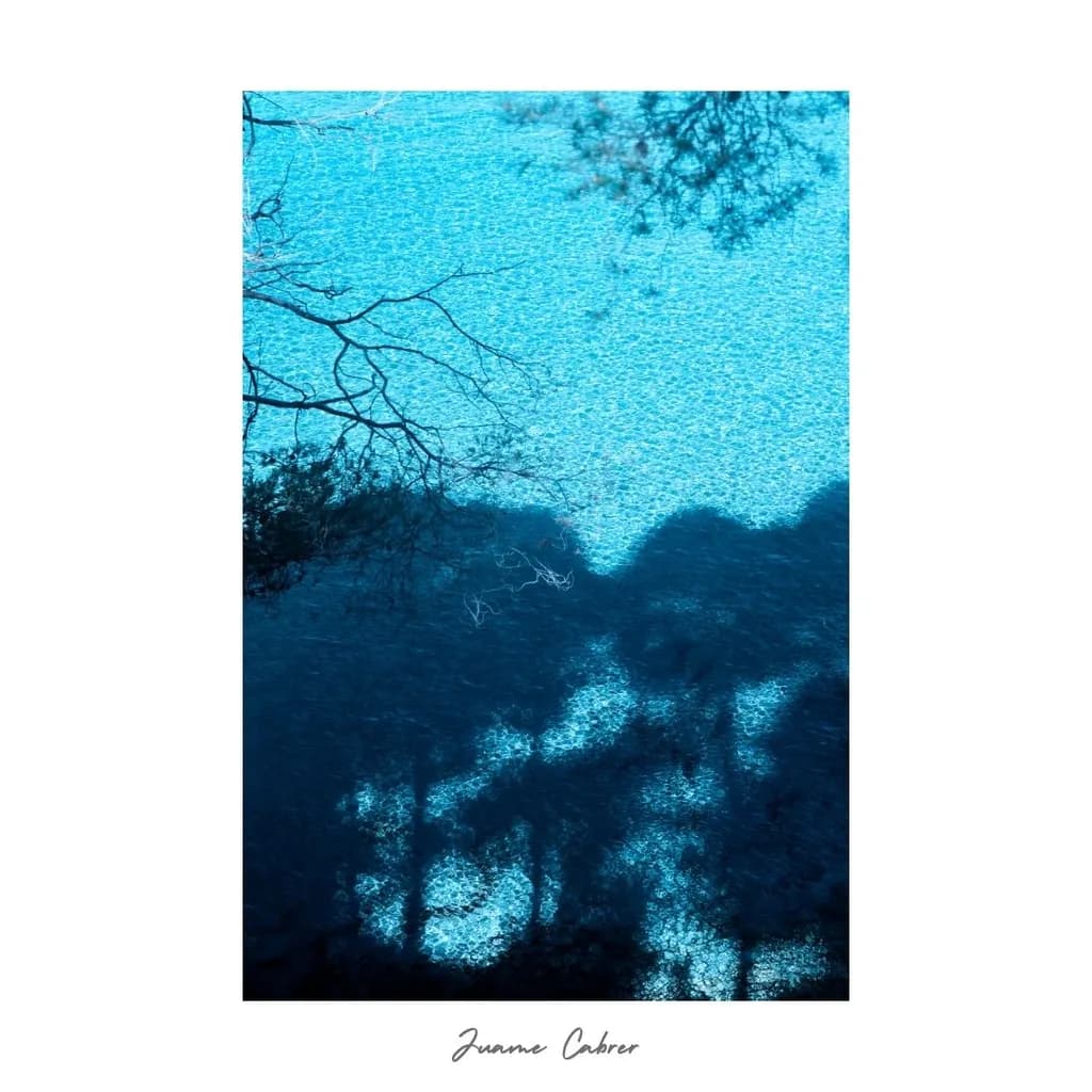 Blue Depths Reflection