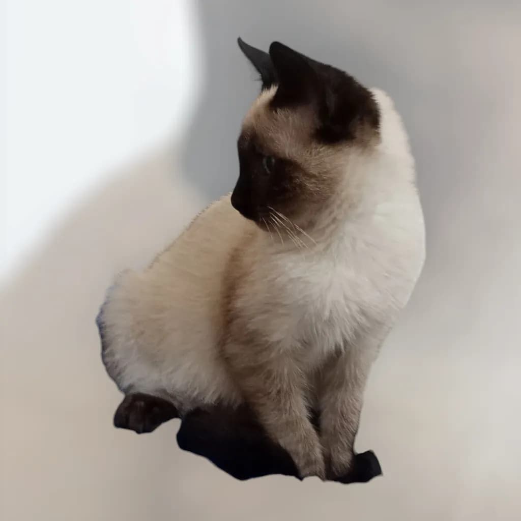 Whiskered Wonder: A Playful Portrait of Curiosity in a Cat