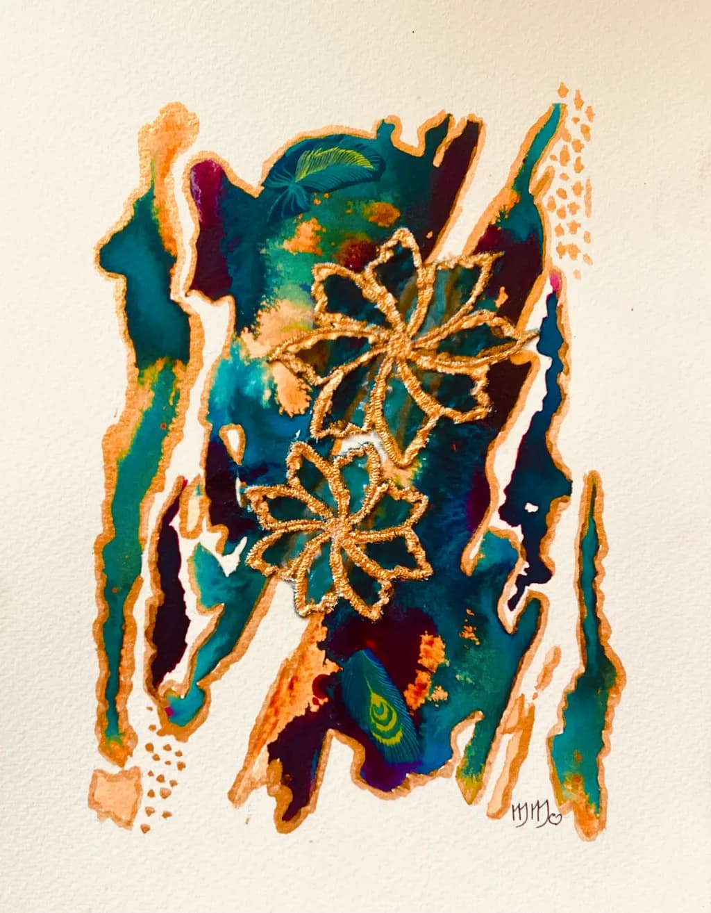 Whispers of Nature: A Vibrant Dance of Color and Texture