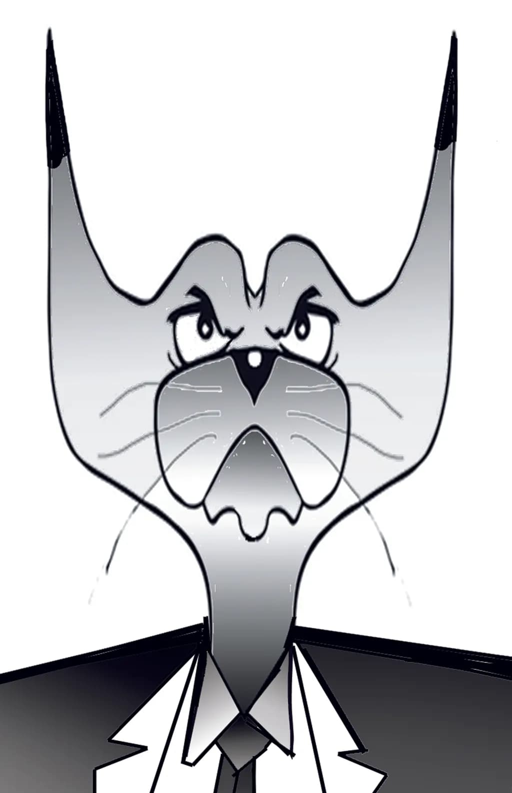 Feline Authority: The Dapper Cat in a Suit