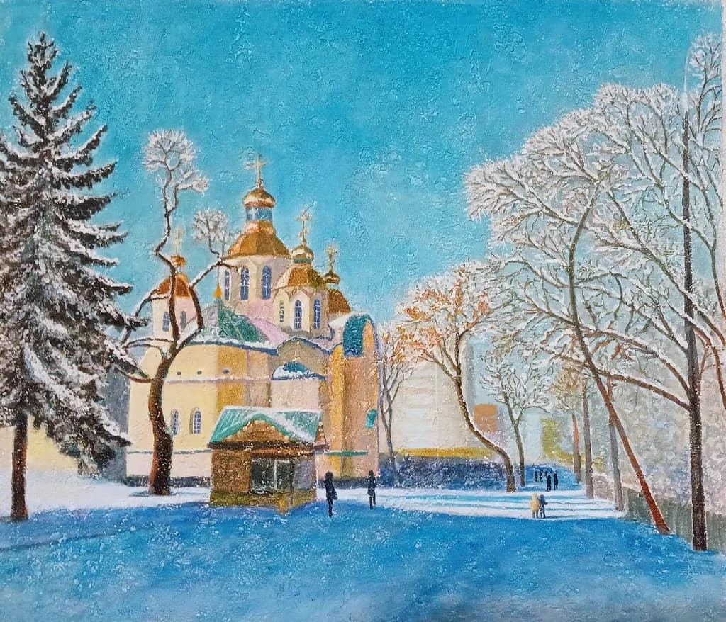 Winter Church Serenity