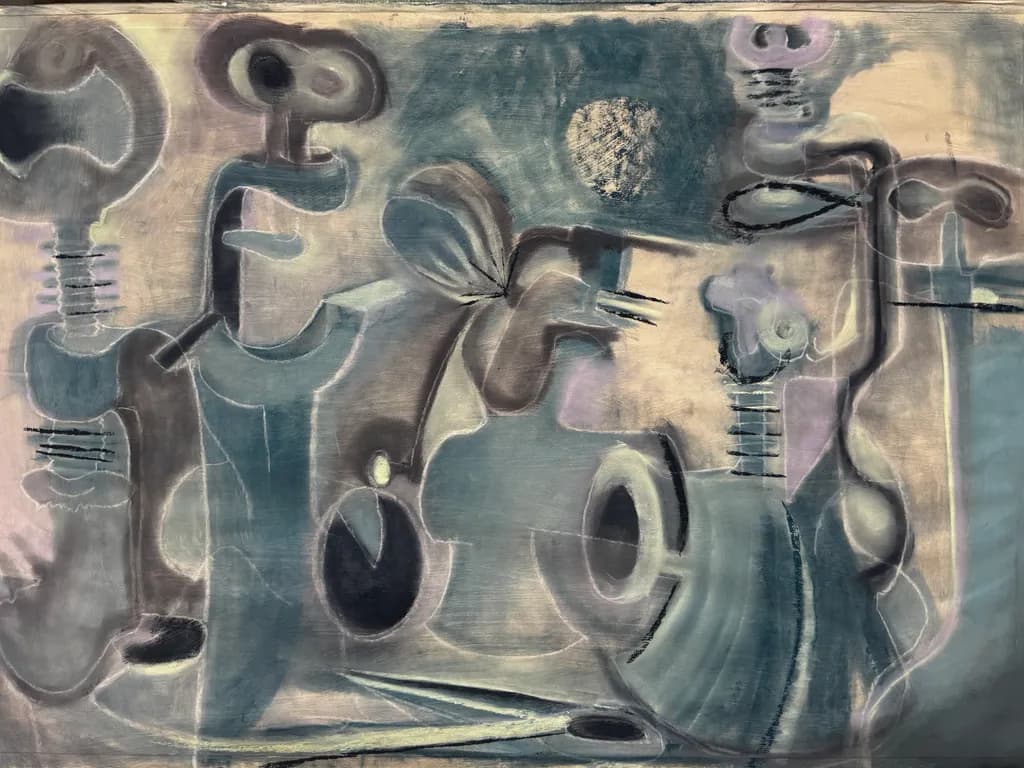 Mechanical Figures in Fog