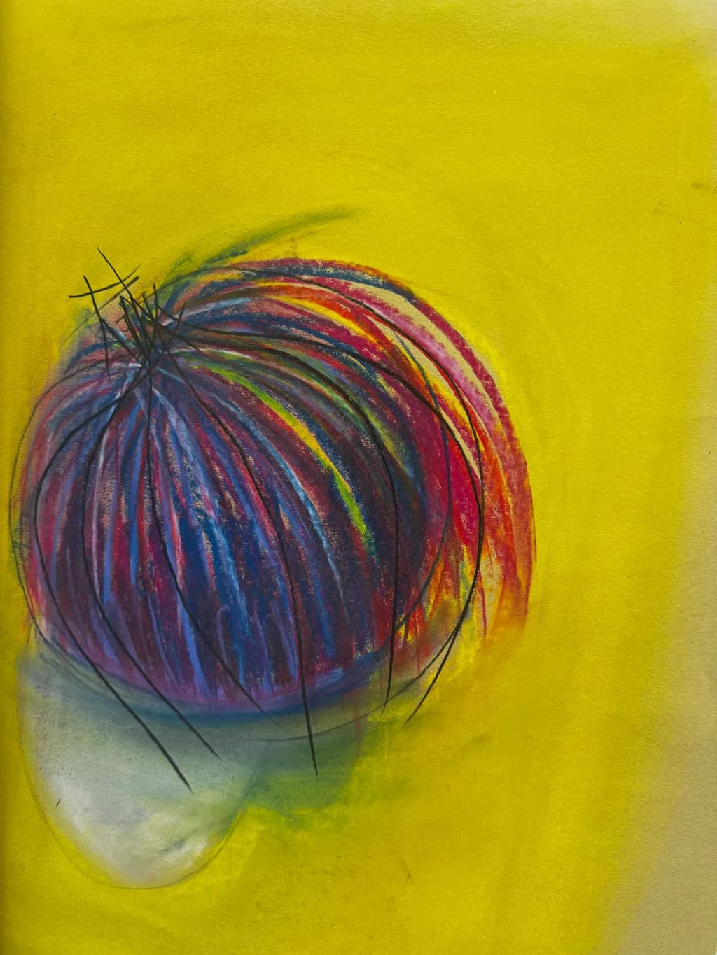 Colorful Hairball