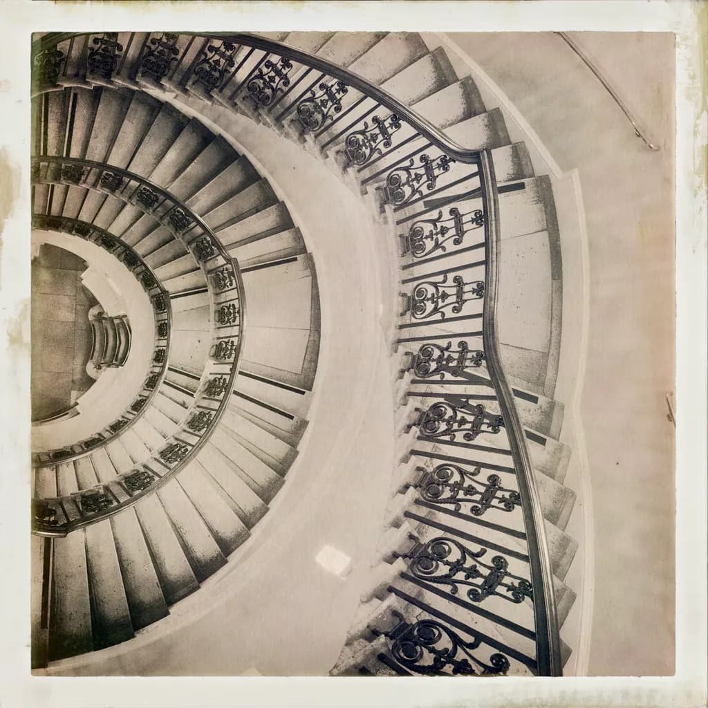 Spiraling Elegance: A Journey Through Architectural Grace
