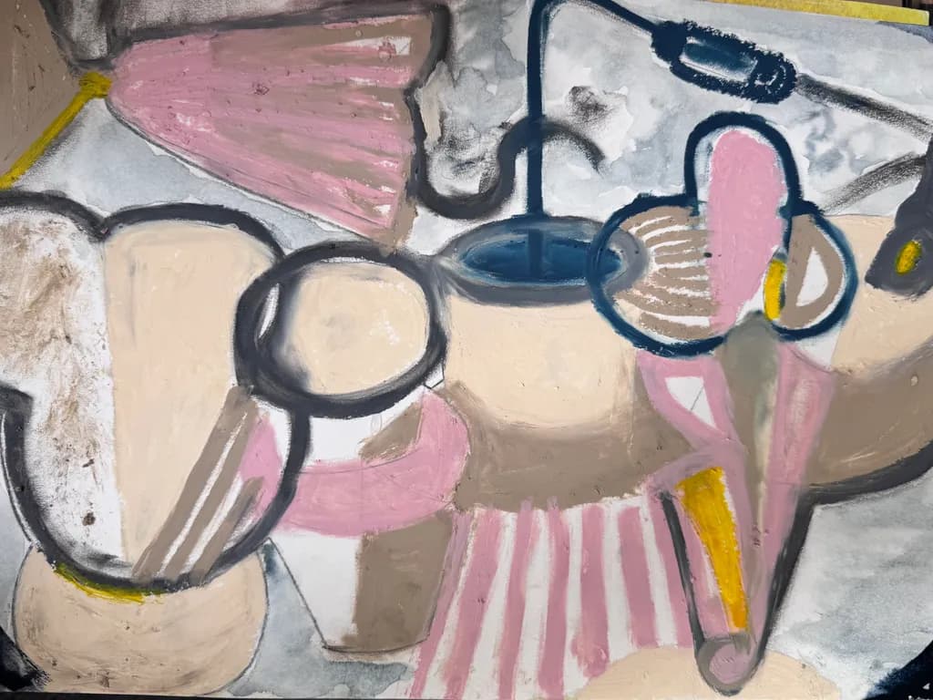 Abstract Conversations: A Playful Exploration of Form and Color in Everyday Life