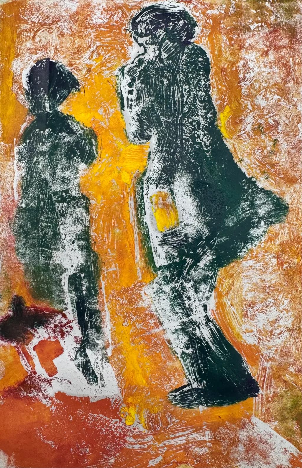 Silent Conversations: A Dance of Shadows and Light