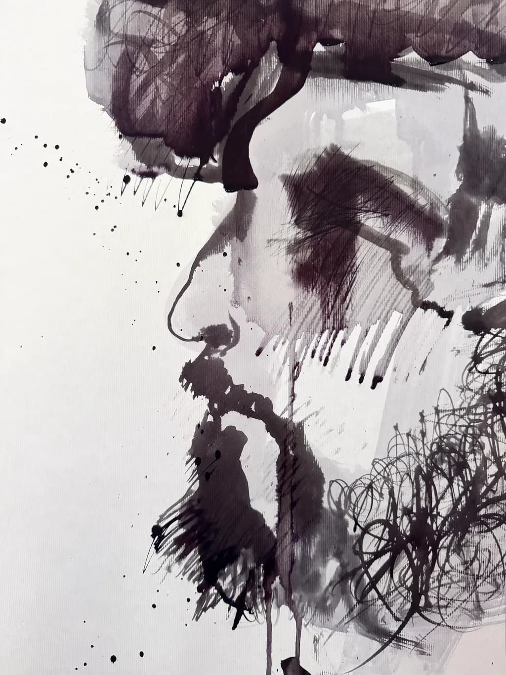 Shadows of Thought: An Abstract Exploration of Identity and Emotion