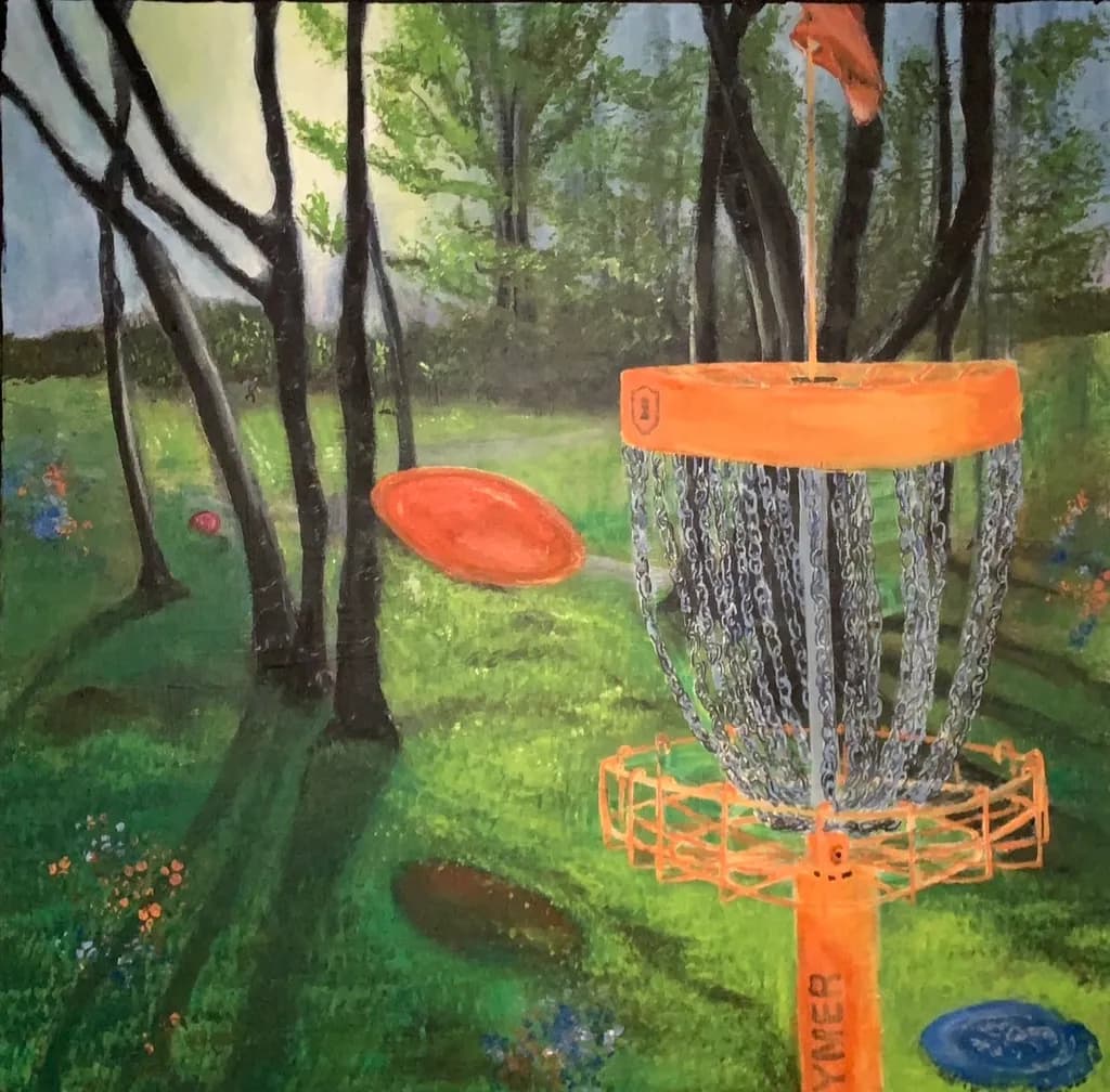 Disc Golf Serenity: A Vibrant Encounter with Nature's Playground