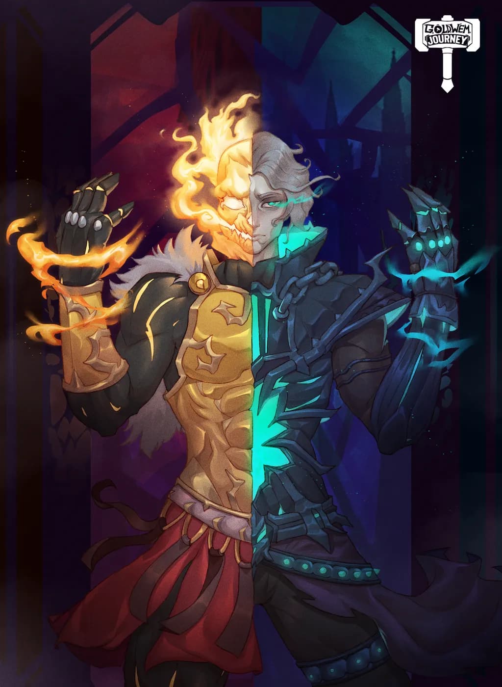 Duality of Power: The Eternal Struggle Between Light and Shadow