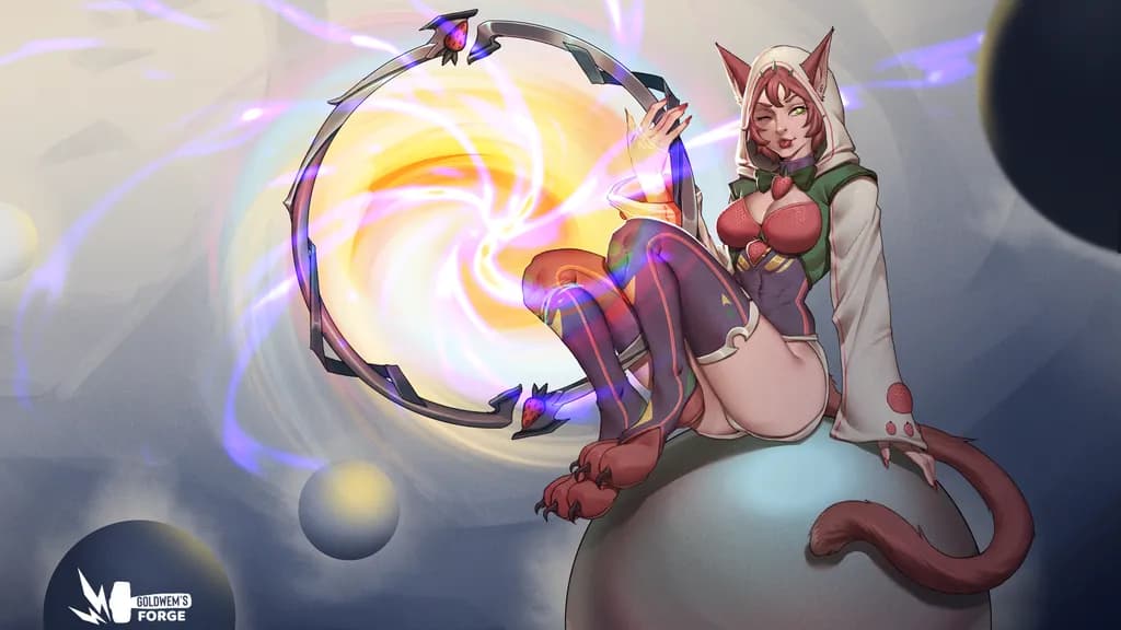 Mystical Whispers: The Enchantress of Cosmic Realms