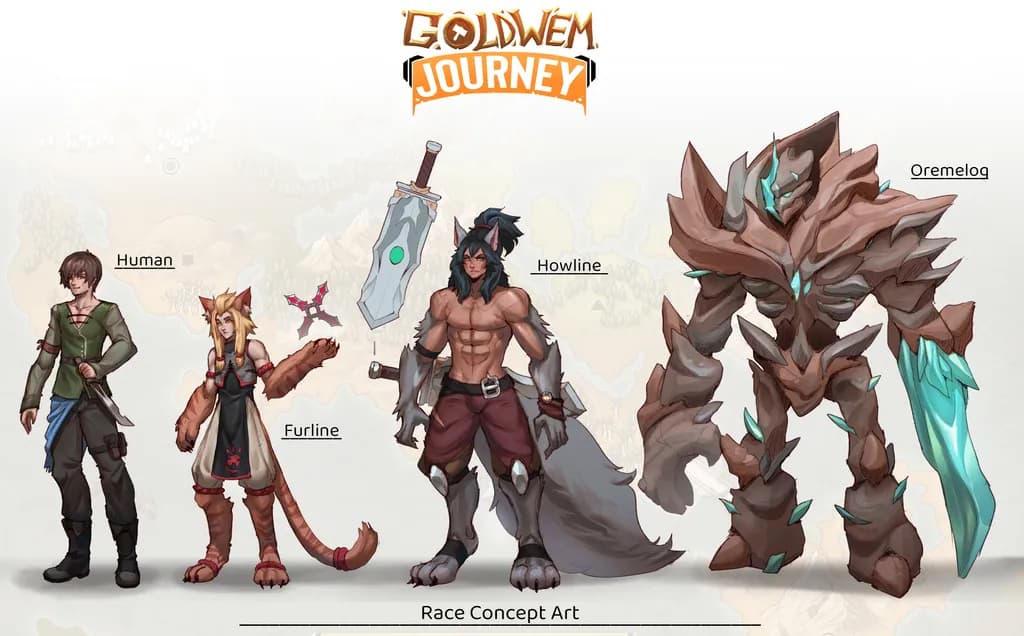 Epic Races of Goldwem: A Journey Through Fantasy Character Design