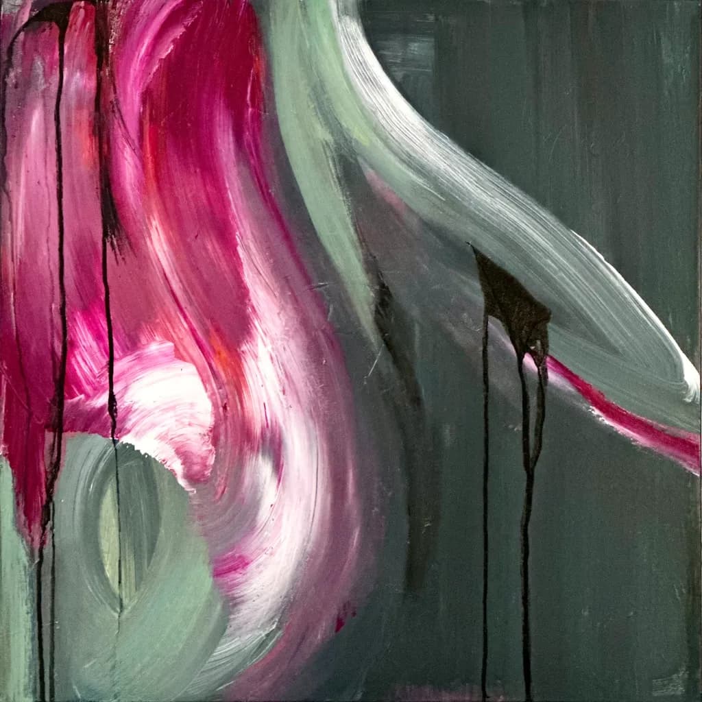 Fluid Emotions: An Abstract Dance of Color and Texture