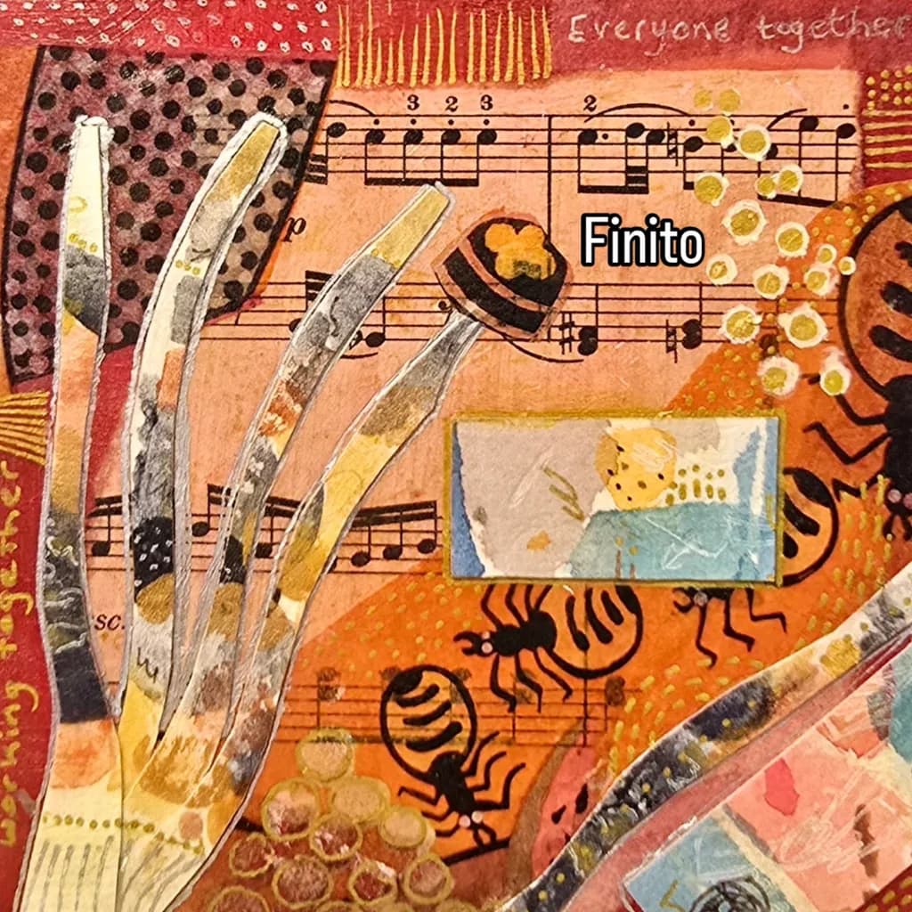 Harmony in Color: A Musical Journey Through Abstract Patterns and Nature's Whimsy