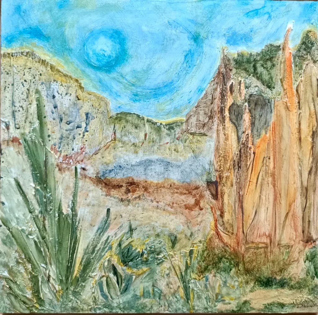 Abstract Landscape Harmony