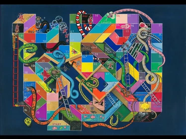 "Game of Life: A Psycho-Spiritual Journey Through Sin and Redemption"