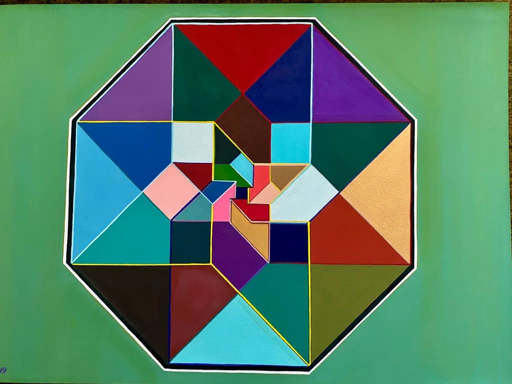 4D Geometry in Green 