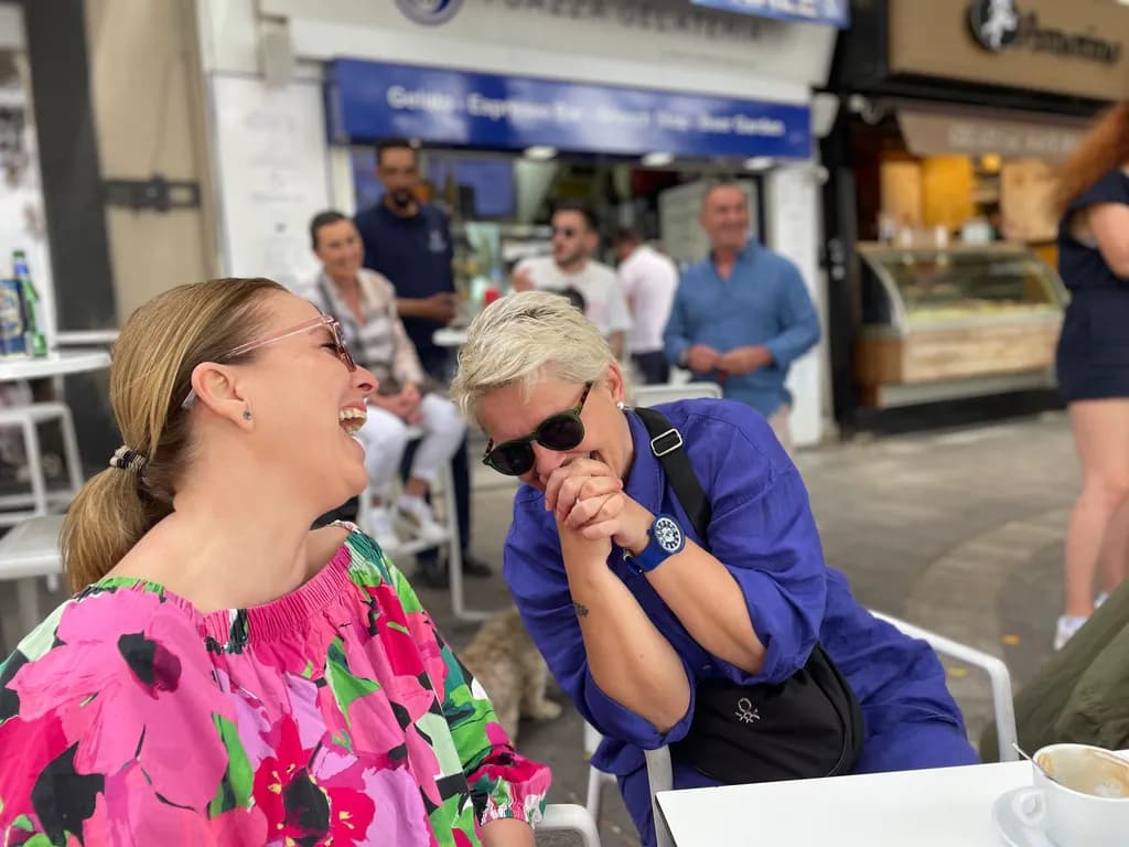 Joyful Moments: Celebrating Friendship and Laughter in Casual Conversations