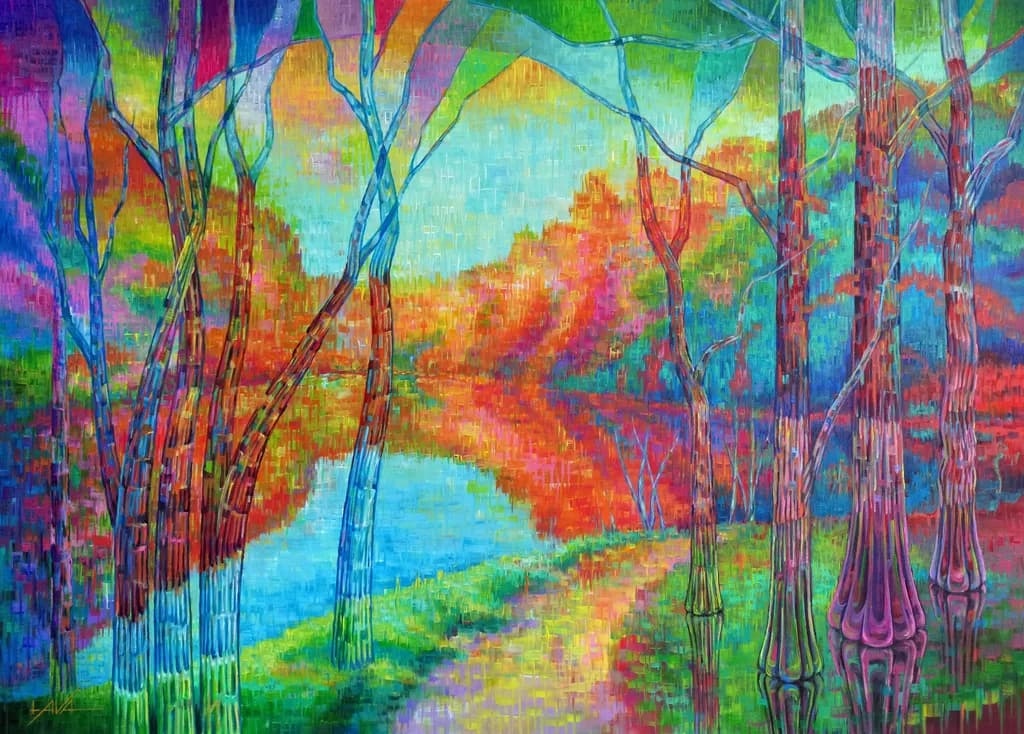 Forest River Path