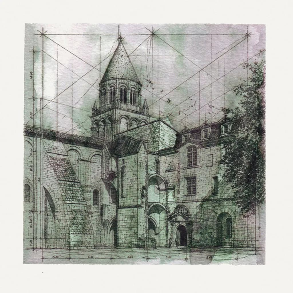 Abbaye Aux Dames Saintes France