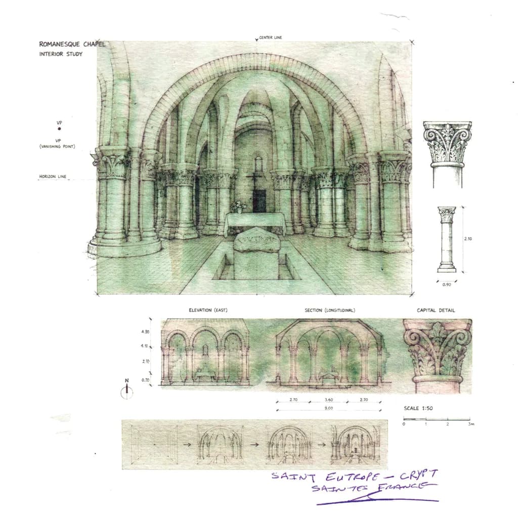 Saint Eutrope Crypt