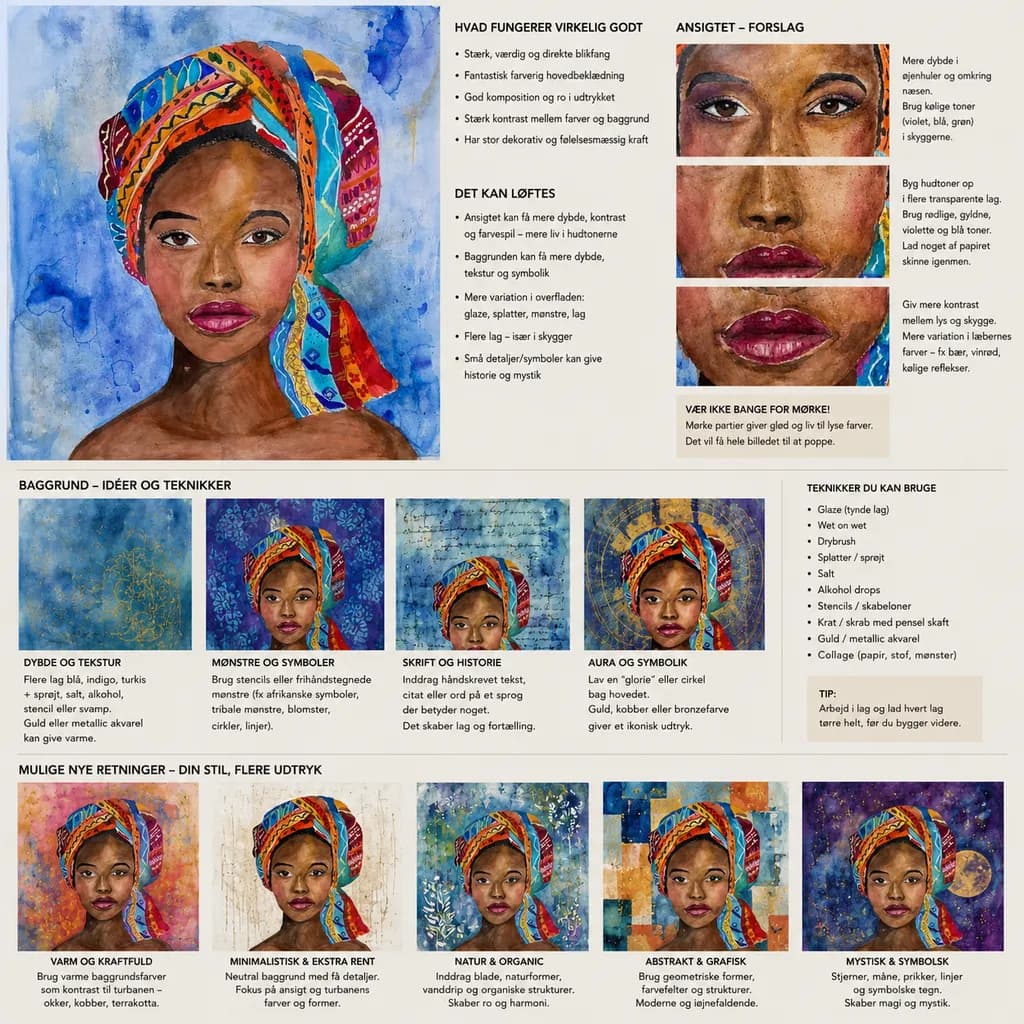 Radiant Turban Portrait