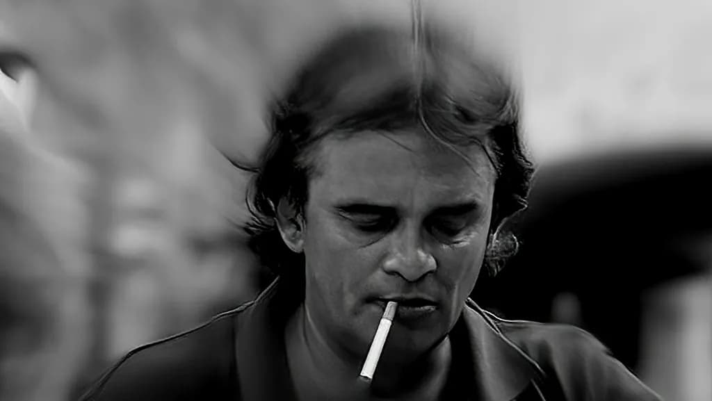 Silent Reflections: A Portrait of Contemplation in Monochrome