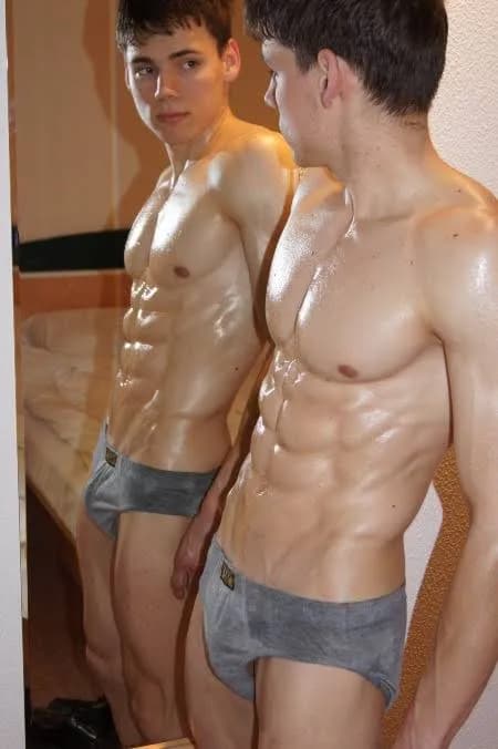 Reflections of Strength: A Study in Form and Confidence
