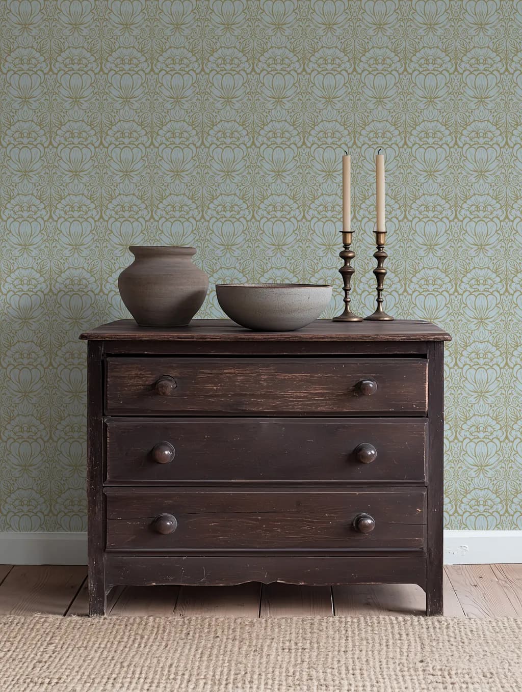 Rustic Elegance: A Timeless Blend of Wood and Ceramics for Your Home Decor