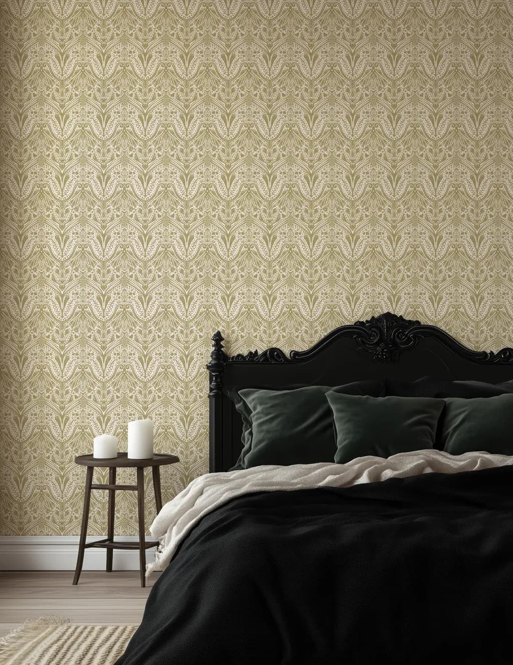 Elegant Serenity: Modern Decorative Wallpaper for a Cozy Retreat