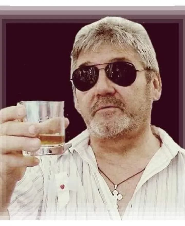 Whiskey Reflections: A Portrait of Confidence and Character