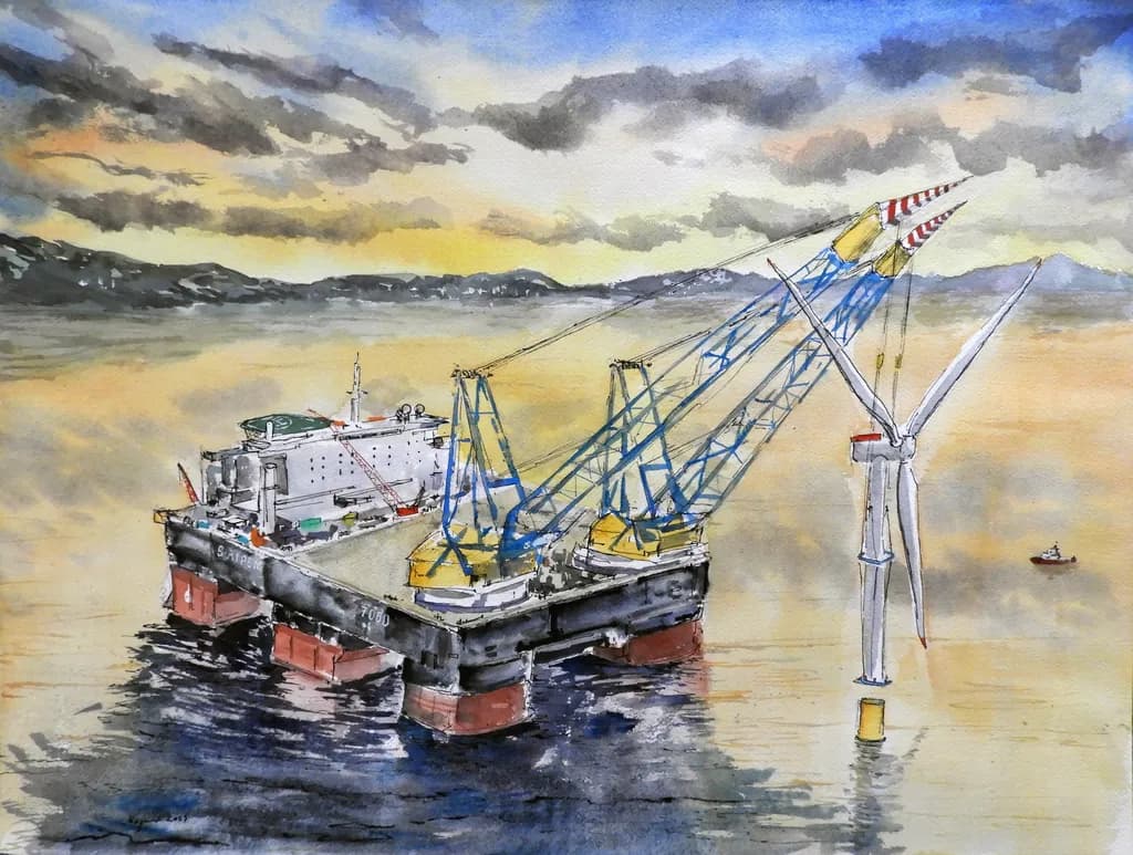 "Windy Business: A Playful Dive into Offshore Engineering"