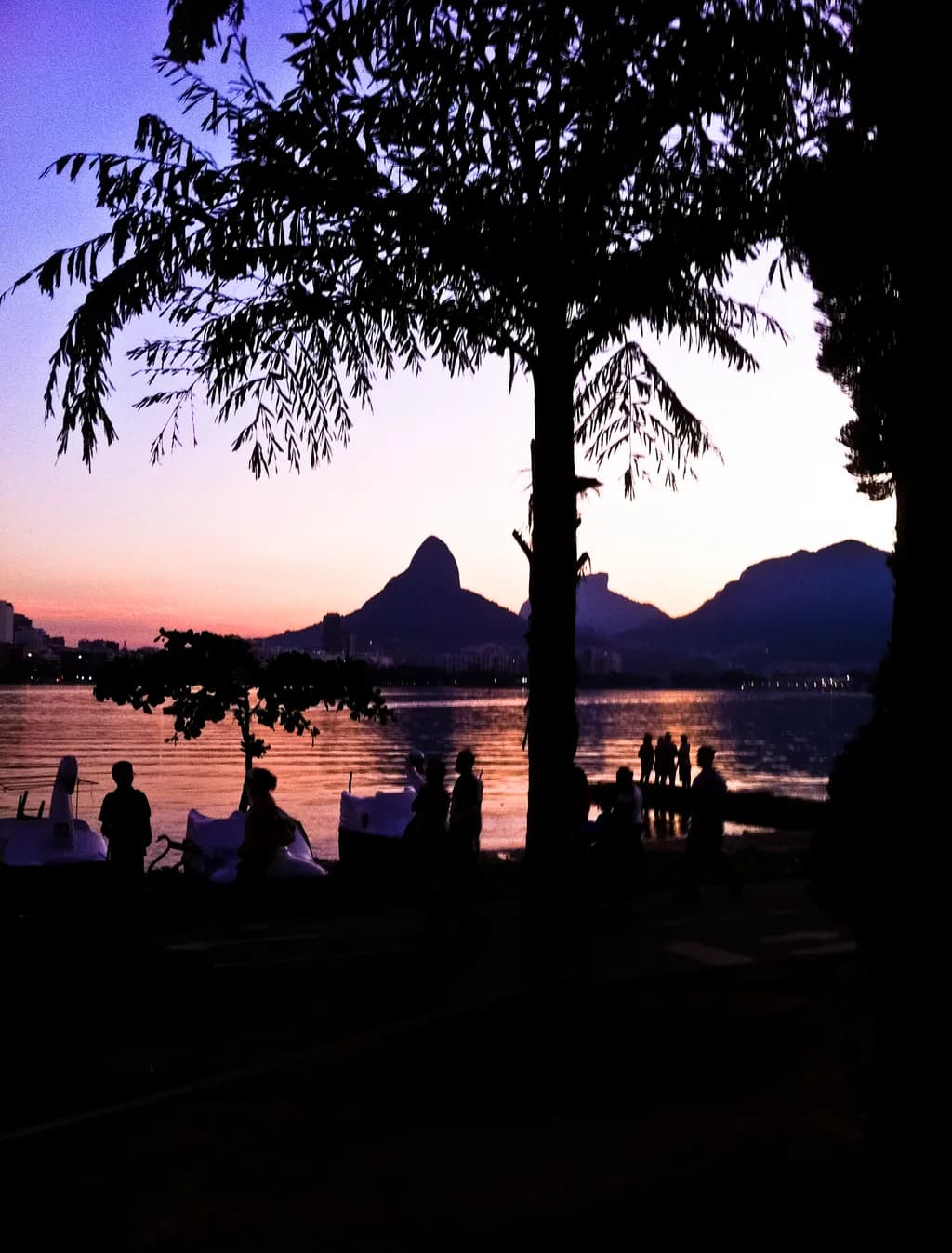 Whispers of Twilight: A Serene Evening by the Water's Edge