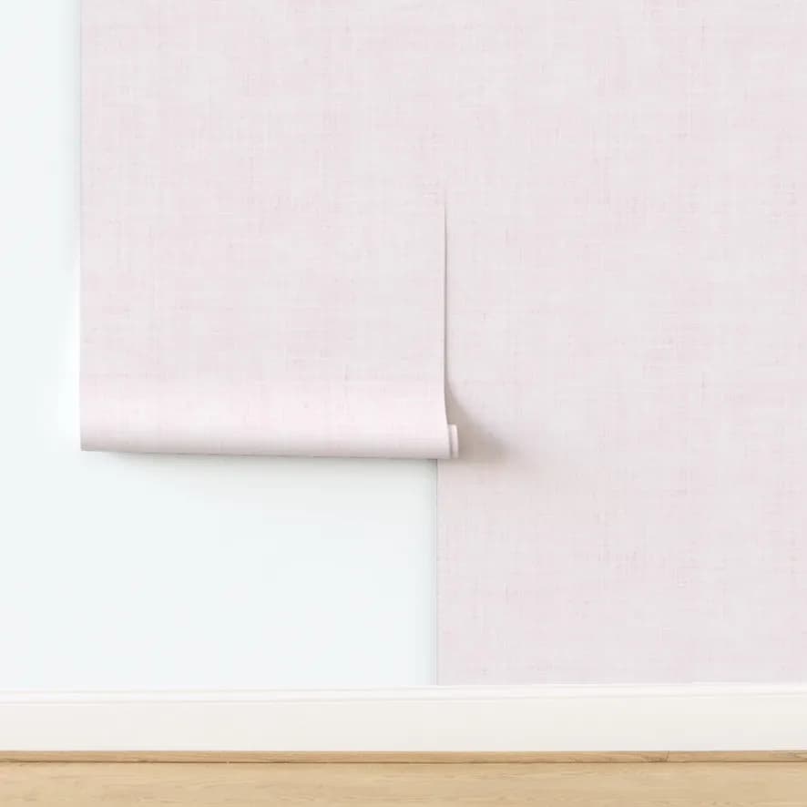 Whispers of Soft Pink: Elegant Textured Wallpaper for Serene Spaces