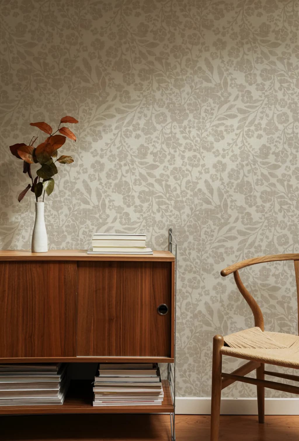Whispers of Nature: A Serene Floral Harmony for Your Space